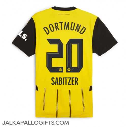 Borussia Dortmund Marcel Sabitzer #20 Kotipaita 2024-25 Lyhythihainen